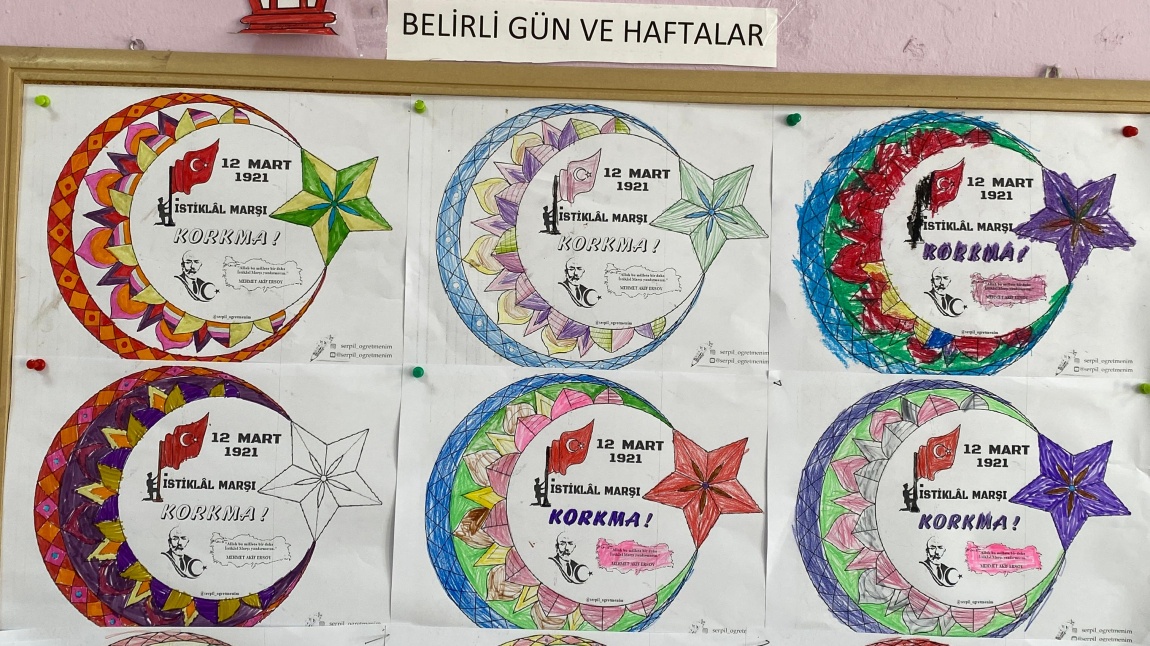 12 MART İSTİKLAL MARŞI'NIN KABULÜ VE M.AKİF ERSOY'U ANMA GÜNÜ ETKİNLİKLERİ